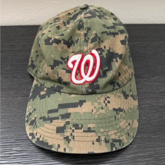 Washington Nationals Digital Camo Baseball Hat Newhattan - Picture 1 of 8